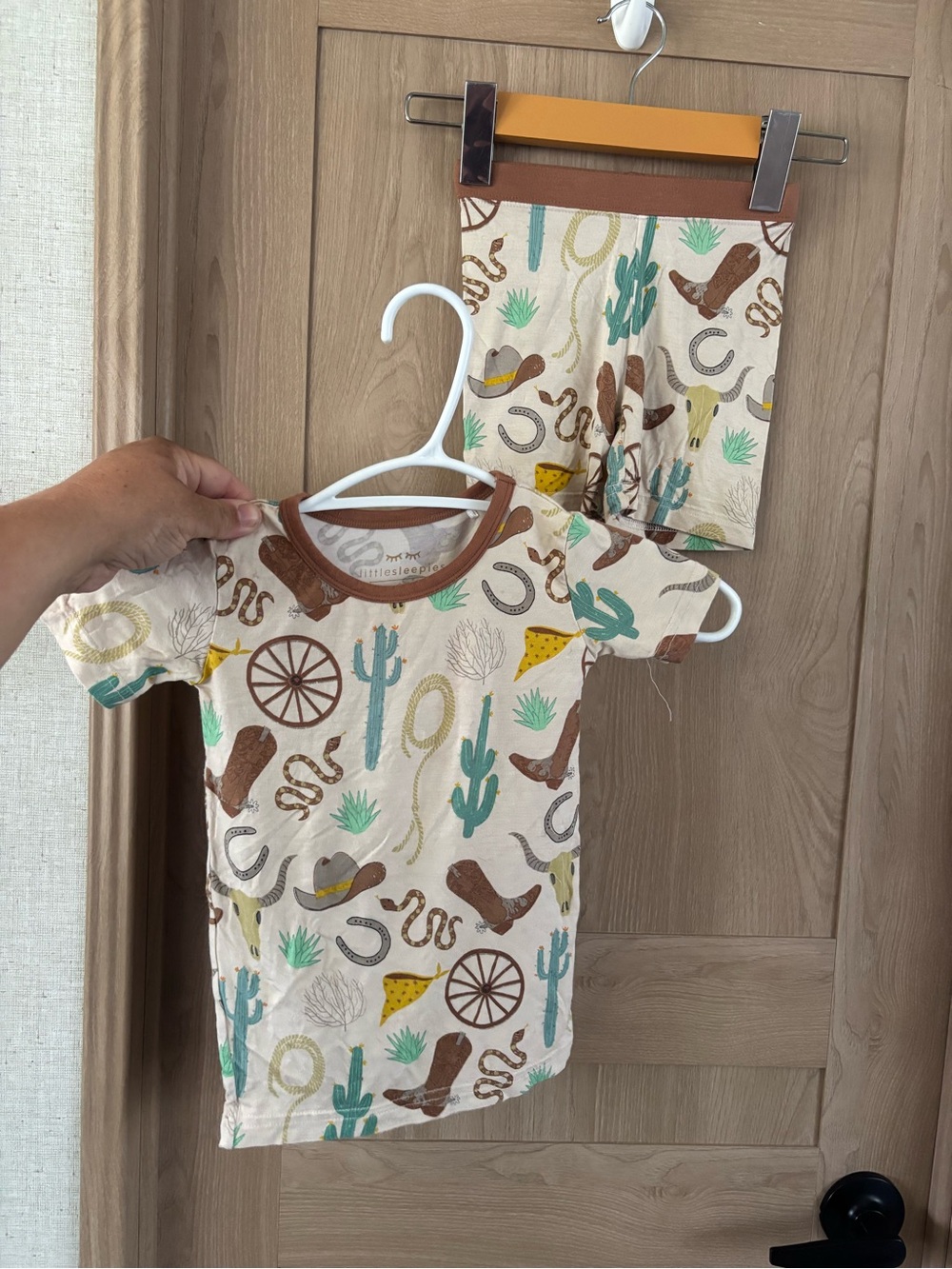 Little Sleepies PJs Size 2T Cowboy Pyjamas